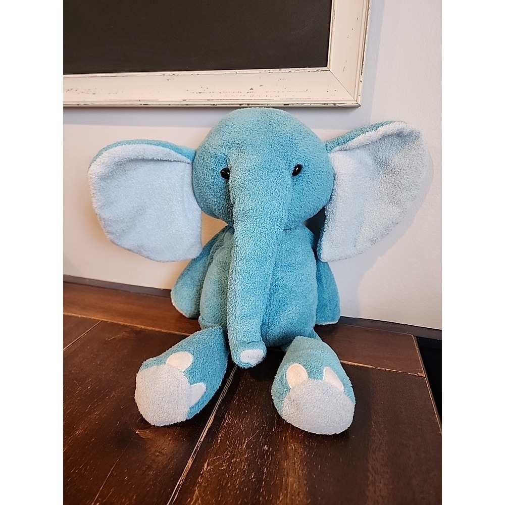Target Circo Sweet Sprouts‎ Blue Teal Elephant 16" Plush Stuffed Animal Toy